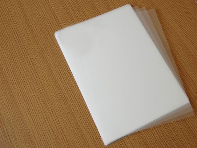 PC card laserable overlay film