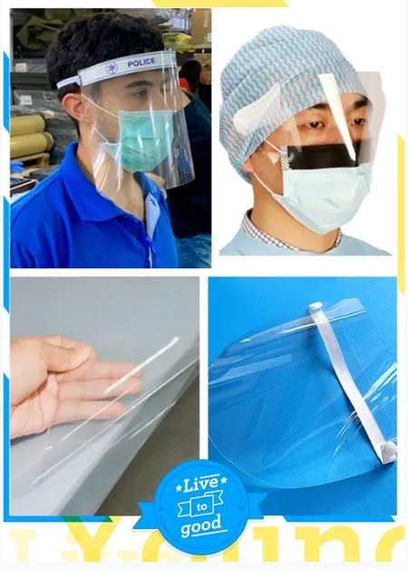 0.25mm Anti-fog Clear PET Film Sheet